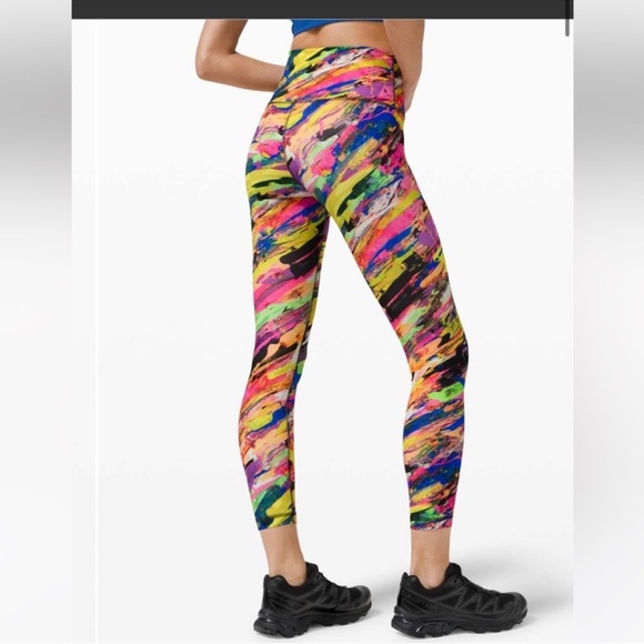 lululemon athletica Pants - Lululemon Wunder Train High Rise Tight 25” Size 8